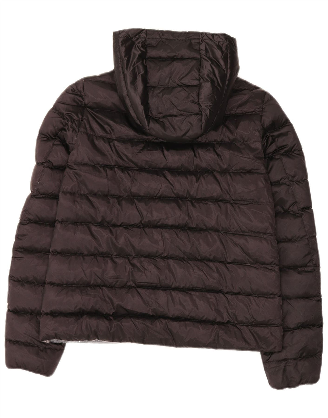 Ciesse Piumini Womens Hooded Oversized Padded Jacket IT 40 XS Black