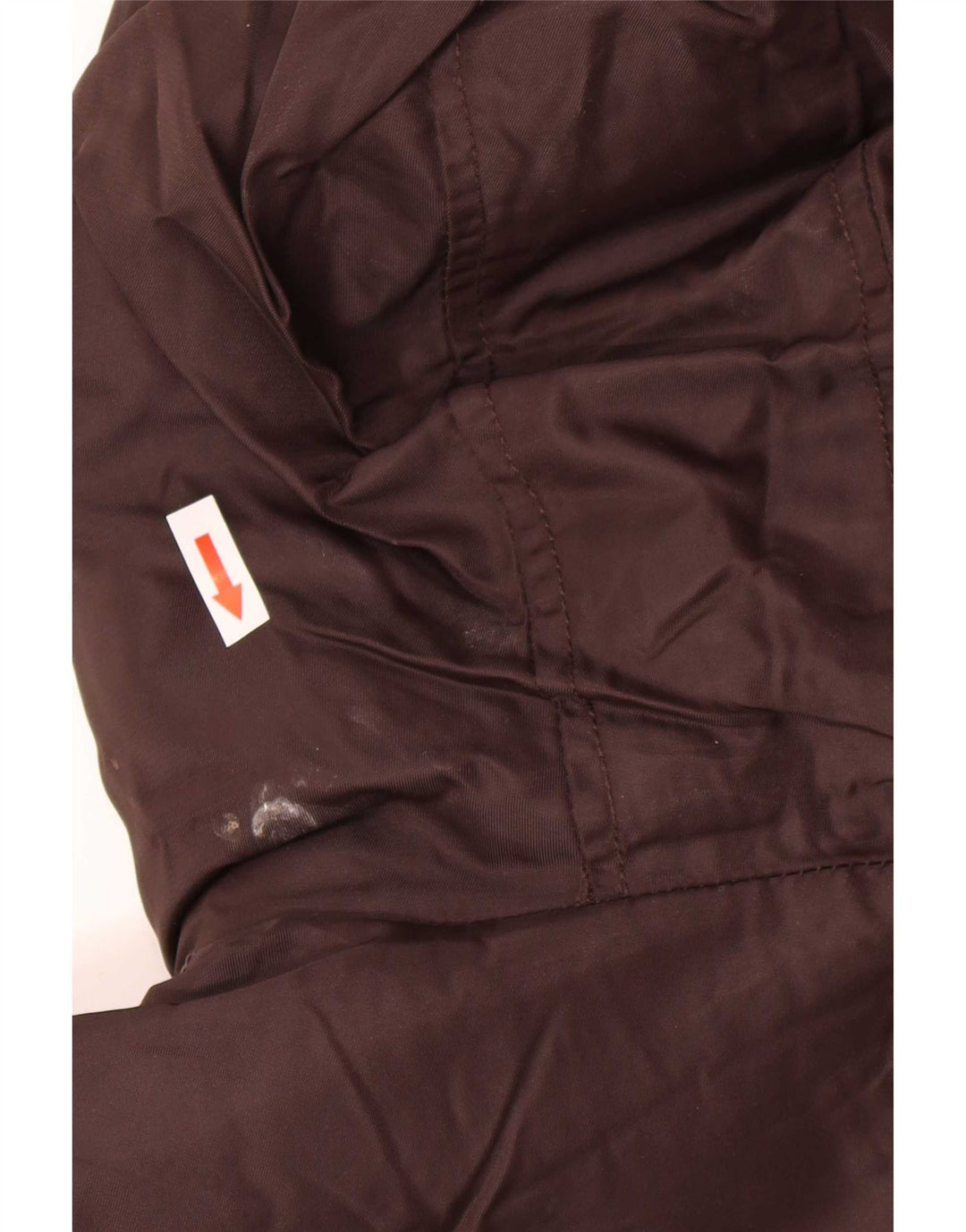 PEUTEREY Wattierter Damenmantel mit Kapuze EU 46 2XL Braunes Polyester