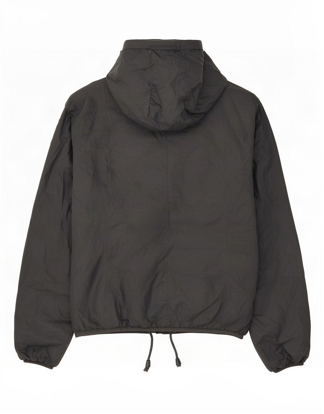 Giacca a vento con cappuccio da donna K-Way UK 8 Small Grigio Poliammide