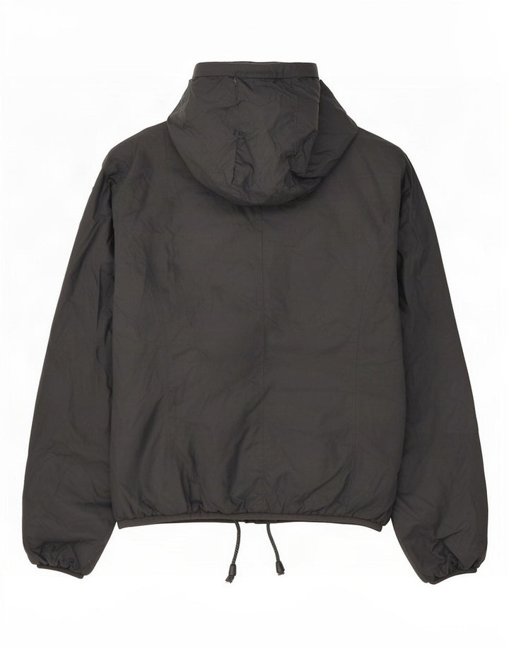 Giacca a vento con cappuccio da donna K-Way UK 8 Small Grigio Poliammide