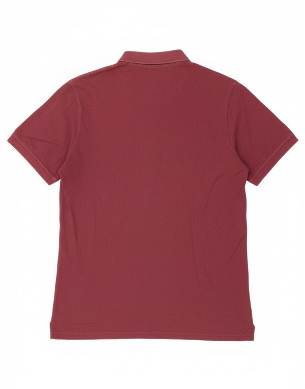 Polo da uomo Bench XL in cotone bordeaux
