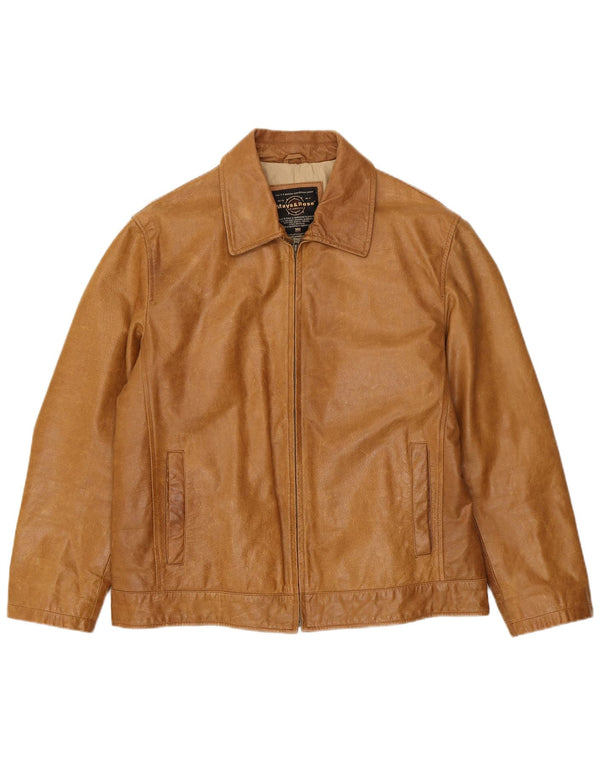 Mays & Rose muška kožna jakna UK 42 XL bež