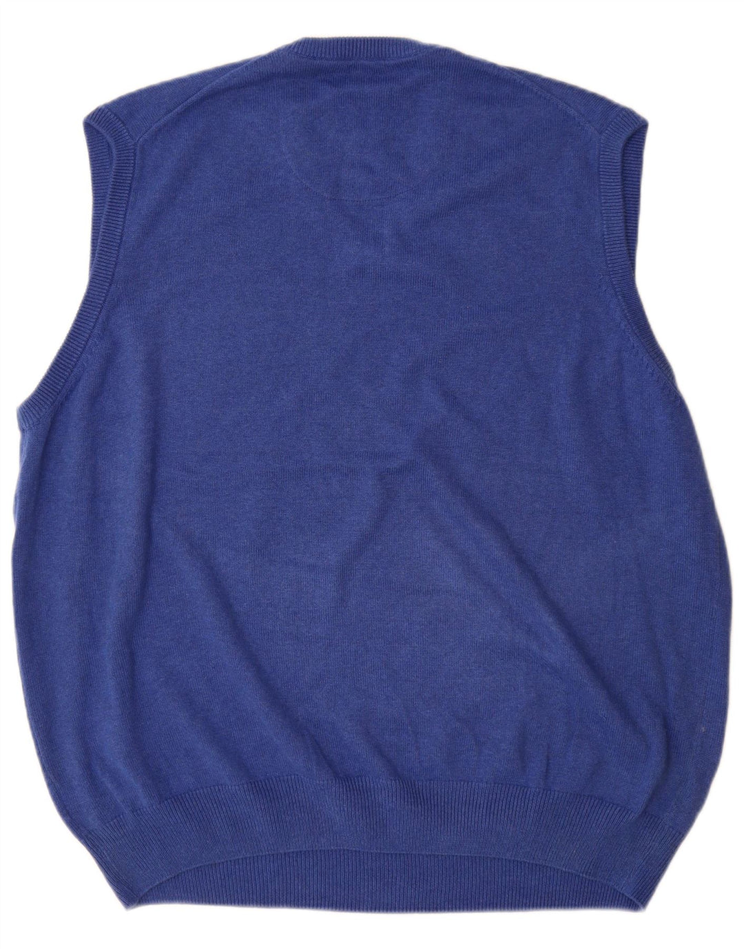 Marks & Spencer Mens Blue Harbour Vest Tank Top 2XL Blue Cotton