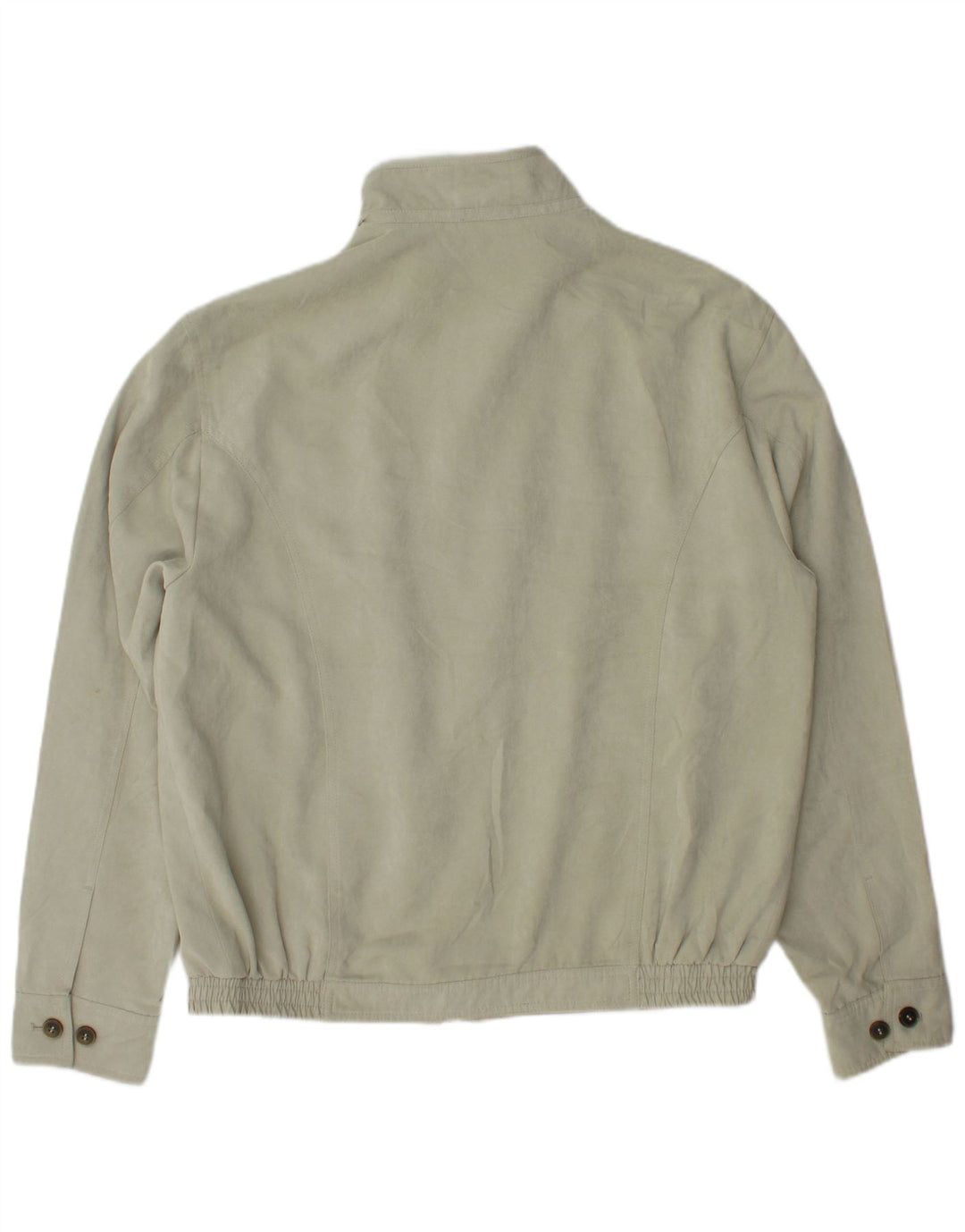 Marks & Spencer Herren Bomberjacke UK 38 Mittelgrünes Polyester