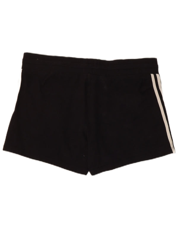 Adidas Short de sport pour femme UK 22 XL Noir Coton
