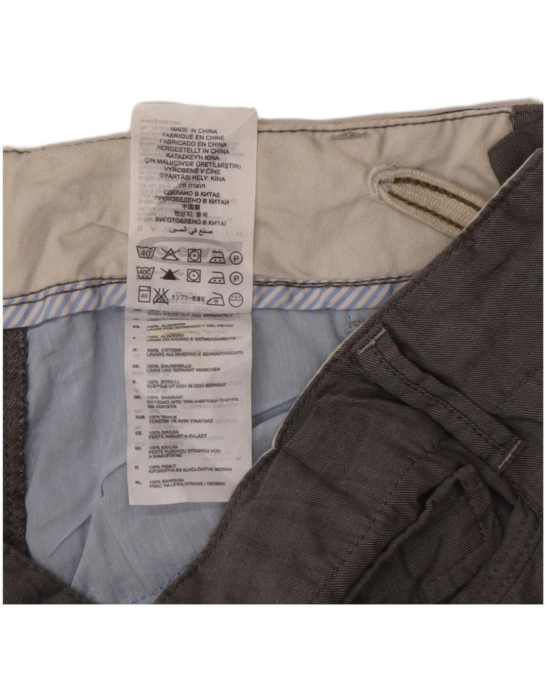 G-Star Dame Cargo Nederdel W28 Medium Grey Bomuld