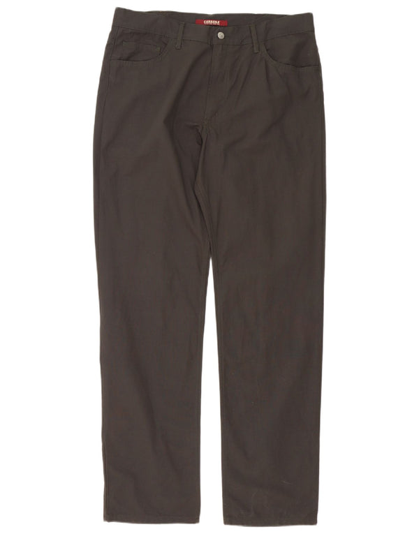 Pantaloni casual dritti da uomo Carrera W38 L34 cotone grigio