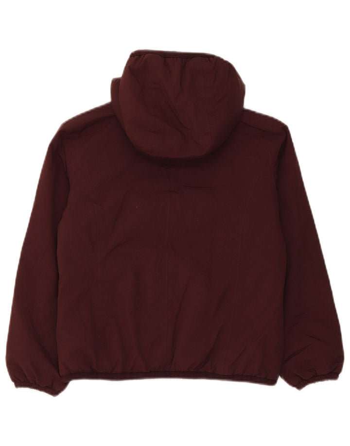 K-Way Boys Hooded Windbreaker Jacket 9-10 Years Brown