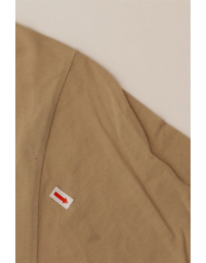 DIADORA Mens Polo Shirt Large Beige Cotton Vintage Diadora and Second-Hand Diadora from Messina Hembry 
