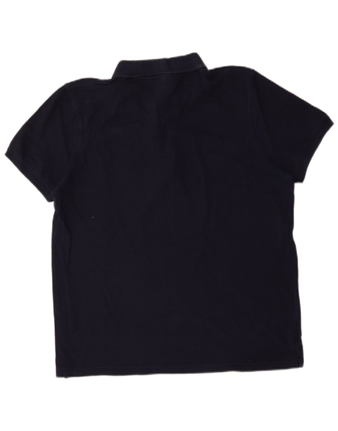 Fila Mens Polo Shirt Large Navy Blue Cotton