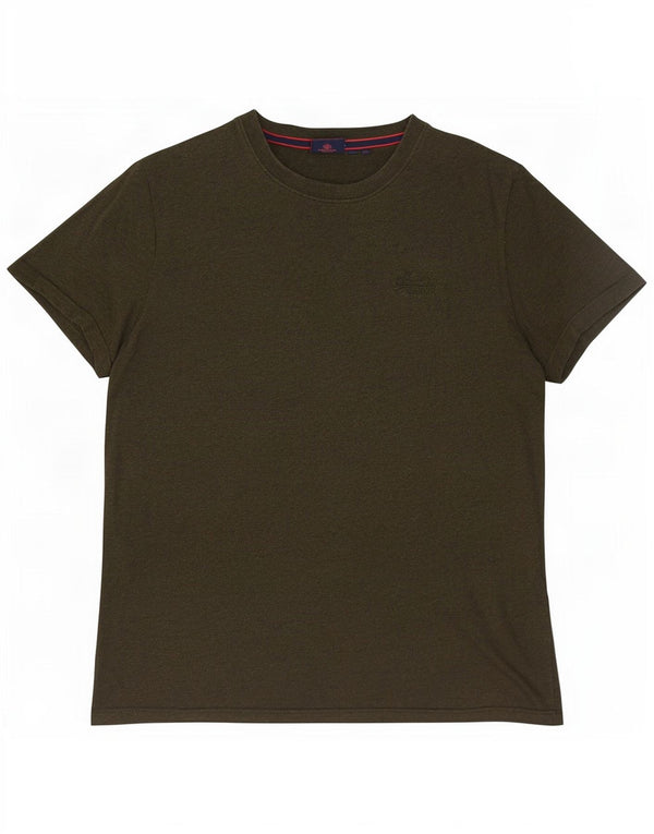Ανδρικό T-Shirt Superdry Top XL Χακί βαμβακερό