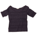 Ralph Lauren Blusa corta para mujer Reino Unido 12 Azul marino mediano
