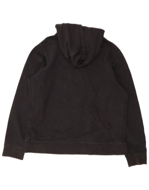 Nike Boys Hoodie Jumper 13-14 Years XL Black Cotton