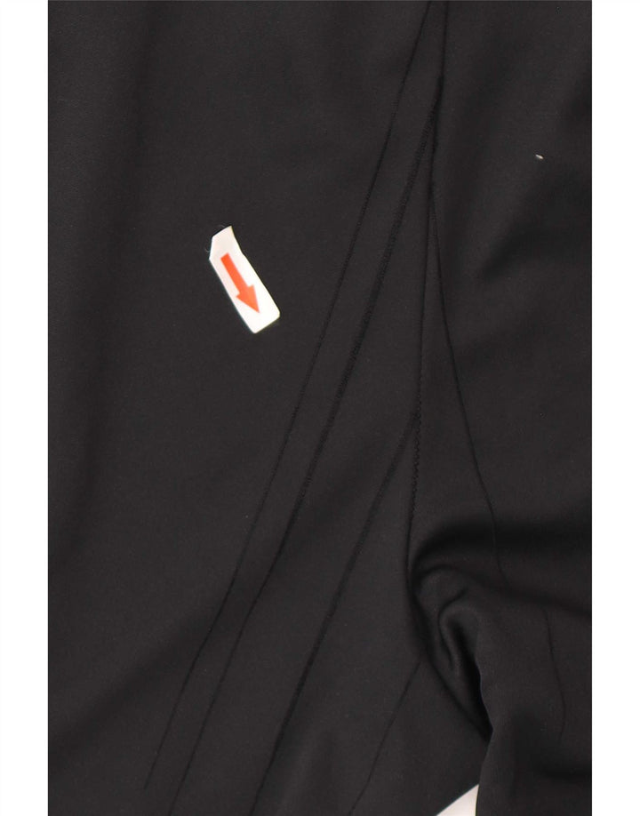 Nike Mens Dri Fit Tracksuit Trousers Small Black Colourblock Polyester