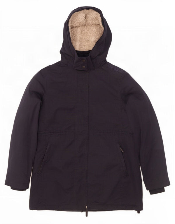 Superdry Herren-Parka mit Kapuze, groß, UK 42, XL, Marineblau, Polyester