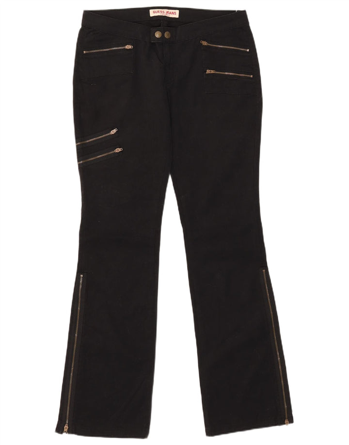 Женские брюки карго Guess Bootcut W31 L32, черные хлопковые