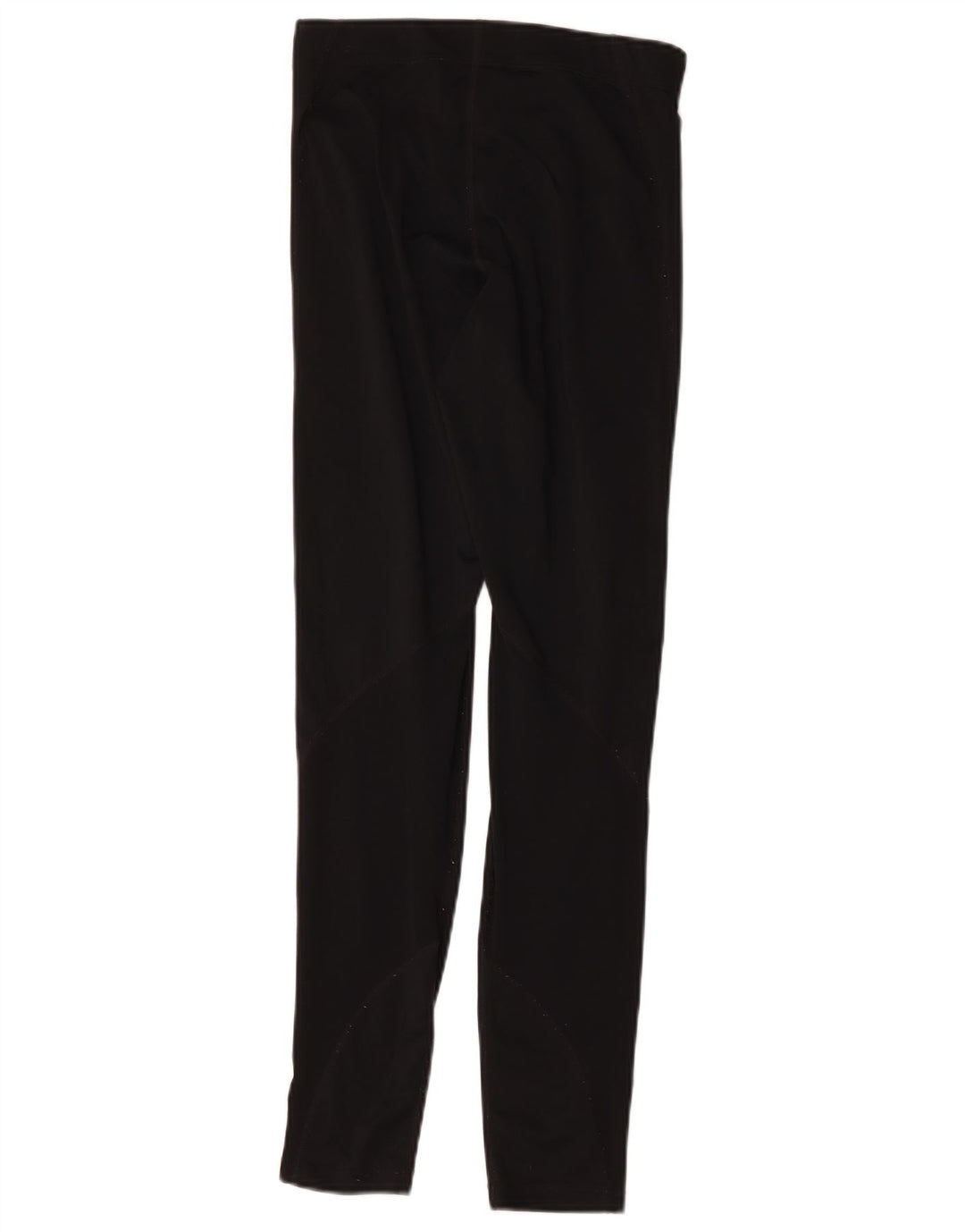 Nike Womens Graphic Leggings UK 12 Medium Black Cotton