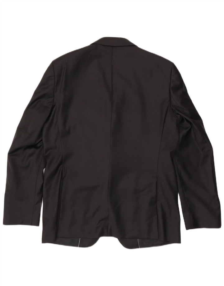 Blazer pentru bărbați Zara cu 2 nasturi EU 54 XL Negru