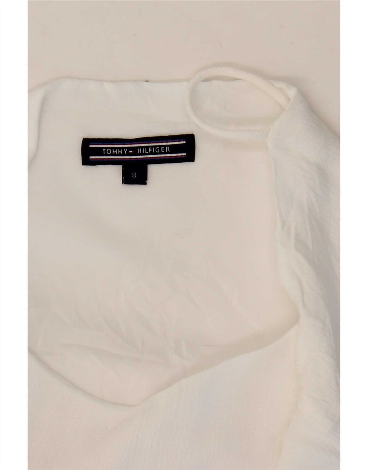 Tommy Hilfiger Womens Cami Top US 8 Medium White Striped