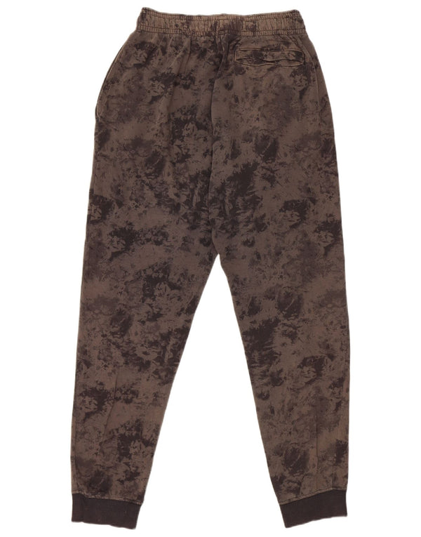 Under Armour Mens Tracksuit Trousers Joggers Medium Brown Tie Dye