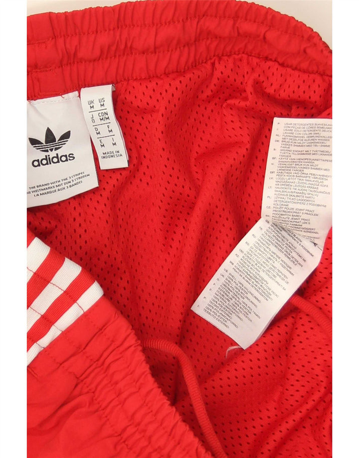 Pantaloni da tuta da uomo Adidas Joggers Medium Red Nylon