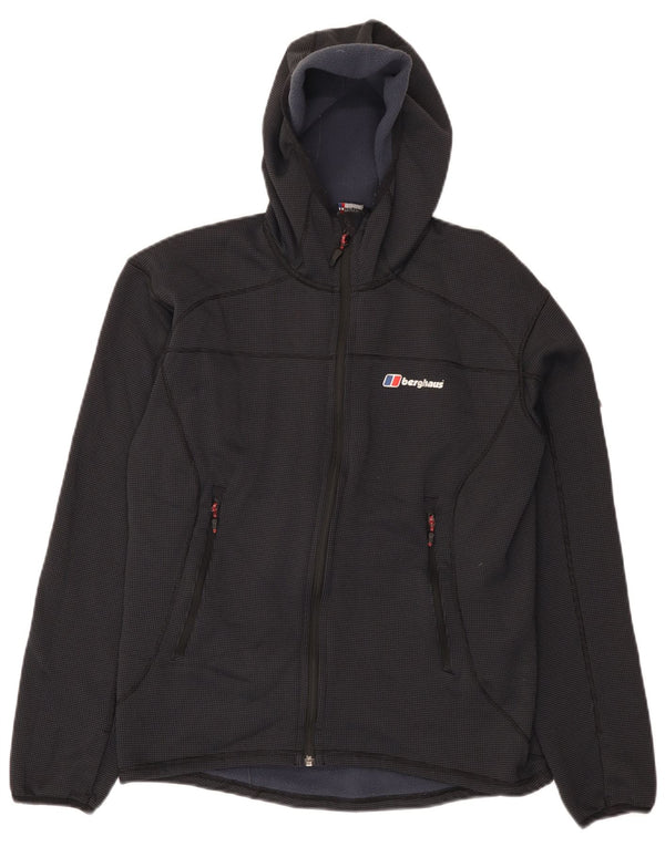 Berghaus Chaqueta cortavientos con capucha para hombre UK 38 Medium Azul marino Poliéster