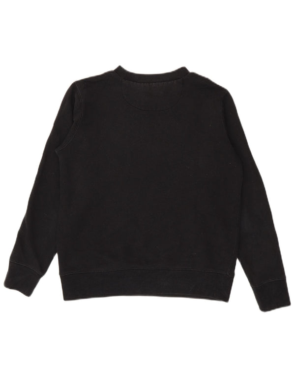 Felpa grafica per ragazzi Levi's 11-12 anni in cotone nero