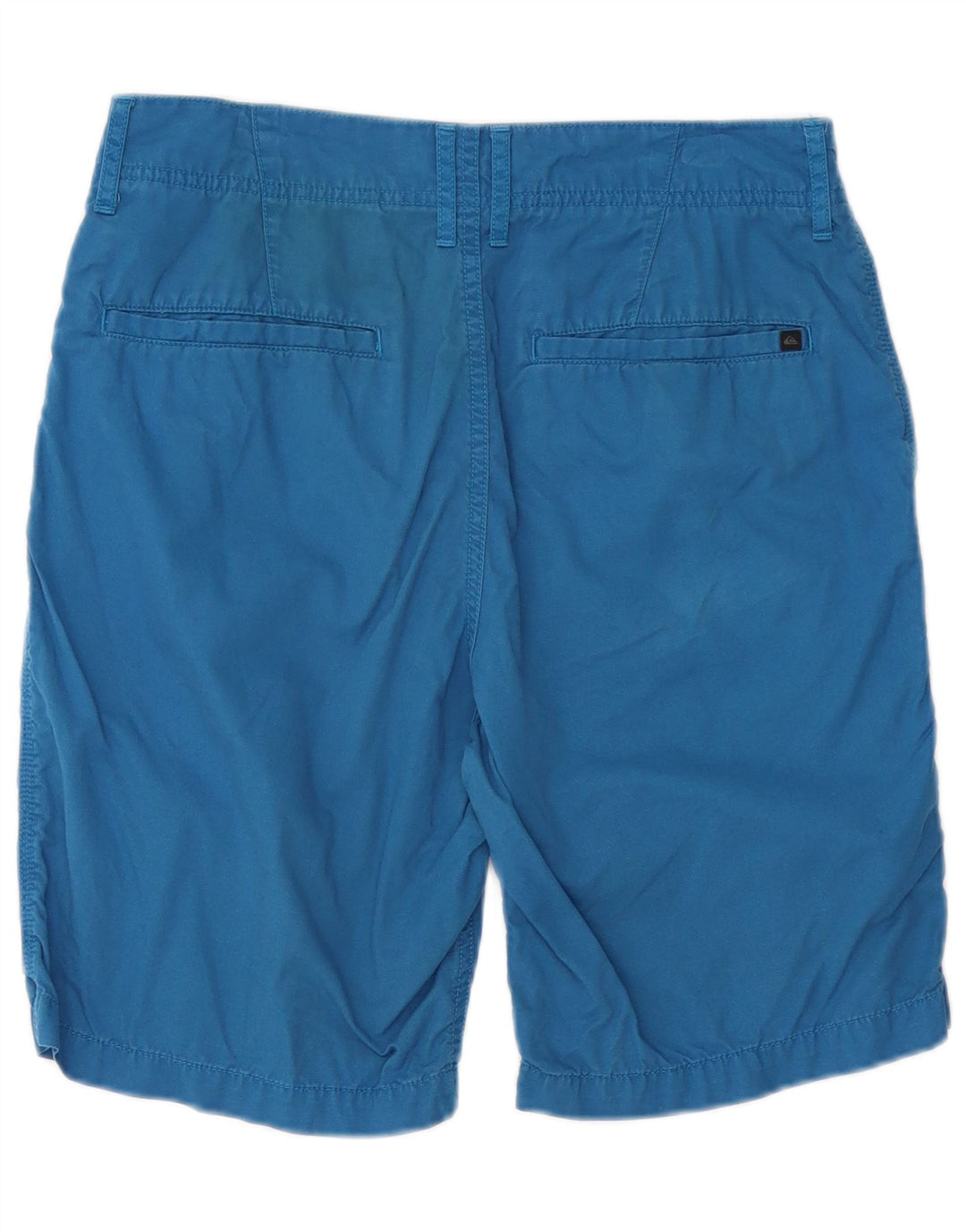 QUIKSILVER Mens Chino Shorts W30 Medium Blue Cotton