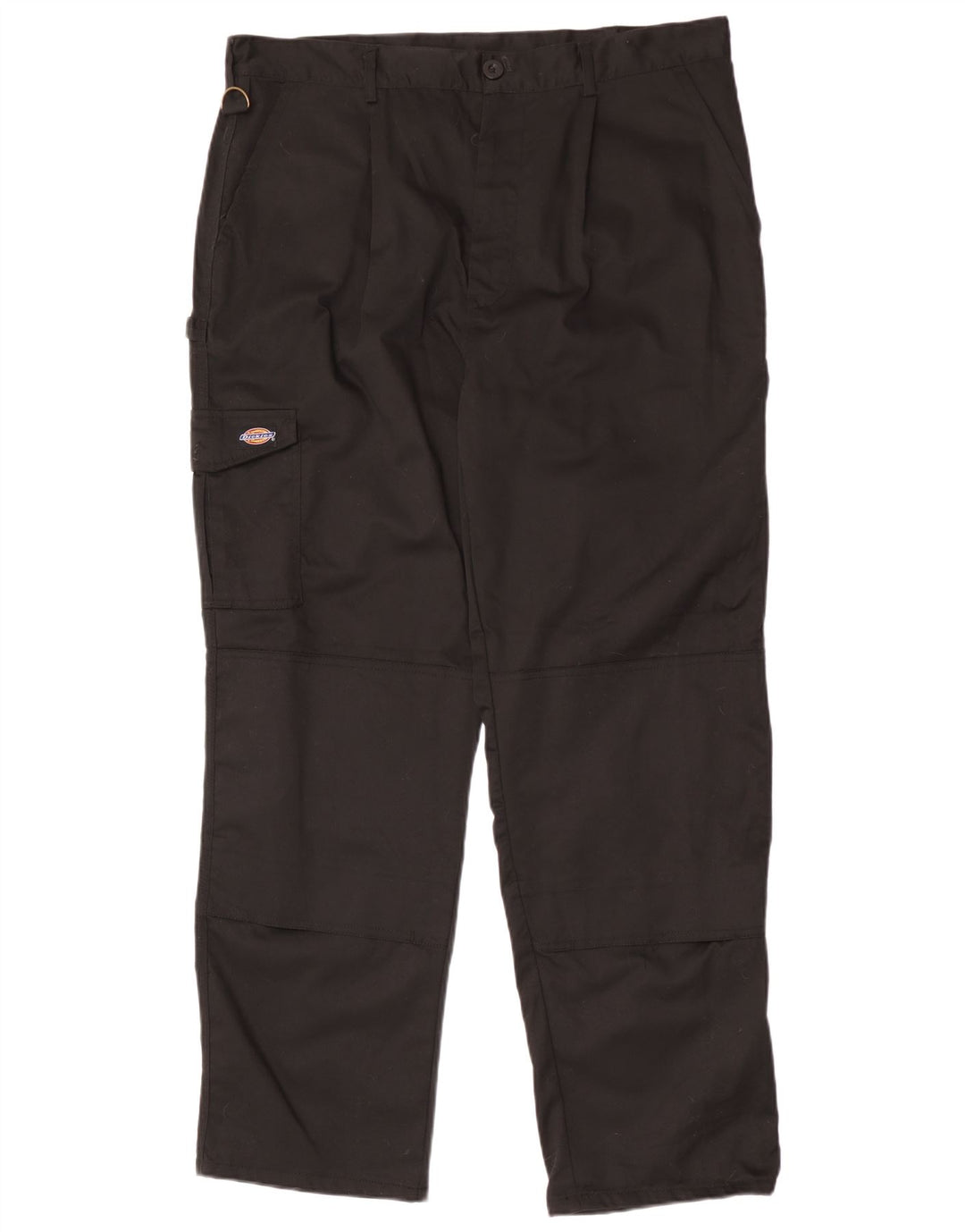 Dickies Mens Redhawk Straight Cargo Trousers W40 L33 Black Polyester