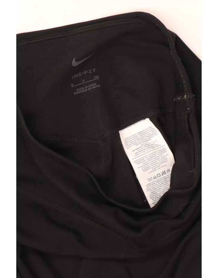 Leggings Nike Dri Fit pentru femei UK 8 Small Poliester negru