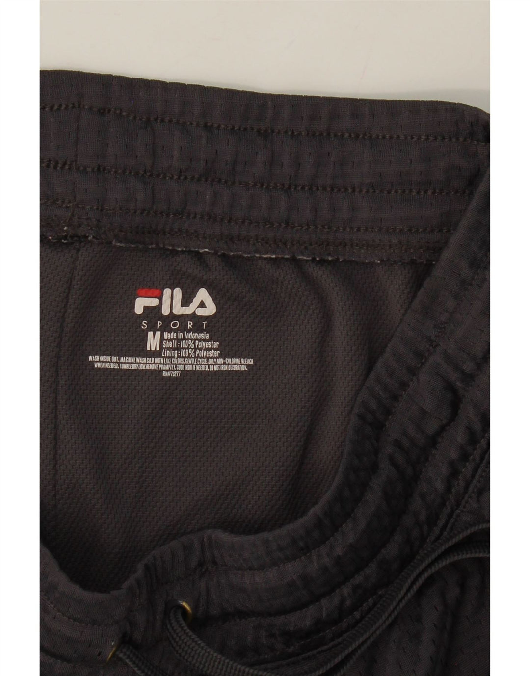 FILA Womens Sport Shorts UK 14 Medium Black Polyester Vintage Fila and Second-Hand Fila from Messina Hembry 