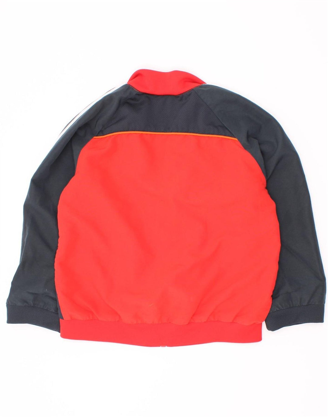 Adidas Veste de Survêtement Garçon 3-4 Ans Rouge Colorblock Polyester