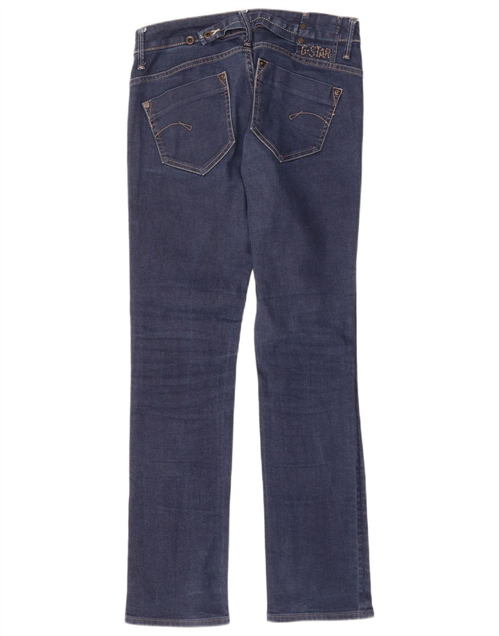 G-STAR Womens Slim Jeans W29 L32 Navy Blue Cotton
