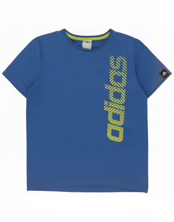 Camiseta Adidas Meninos Graphic 11-12 Anos Azul