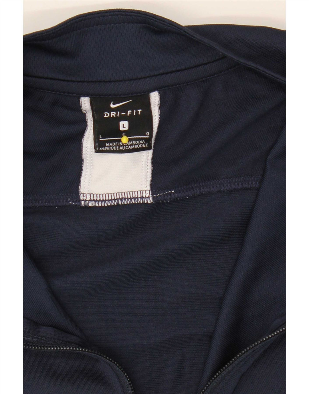 Giacca da tuta Nike Dri Fit da uomo, grande, color block blu navy