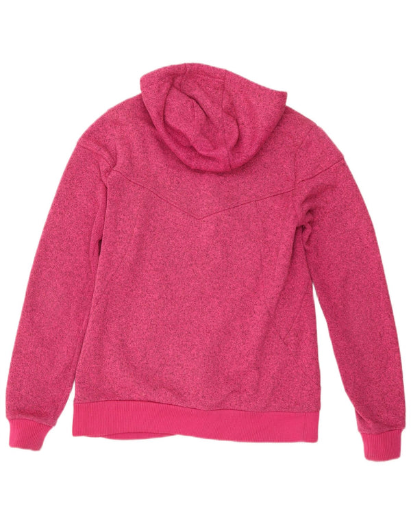 Jack Wolfskin Dame hættetrøje Sweater UK 12/14 Medium Pink Flecked