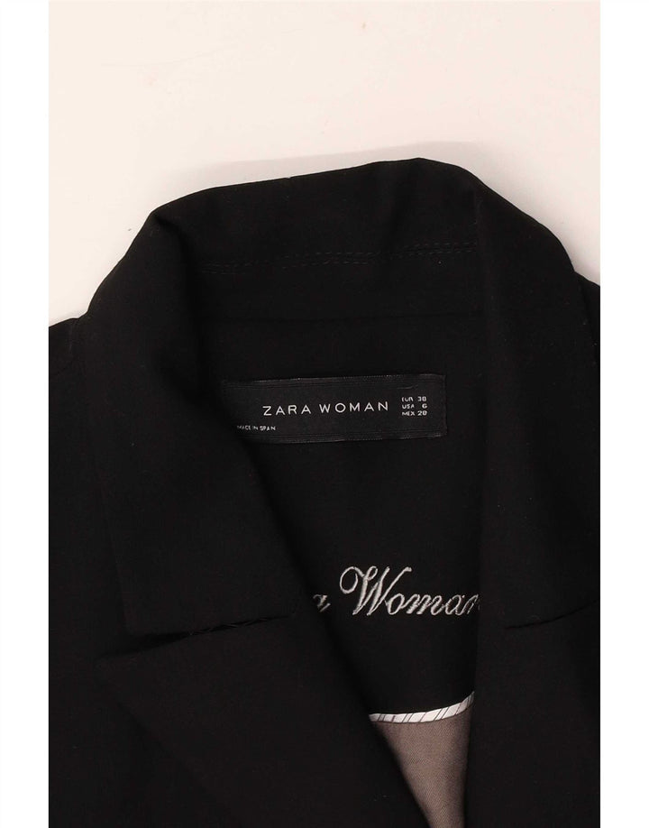 Jaqueta blazer feminina Zara com 1 botão UE 38 pequena preta