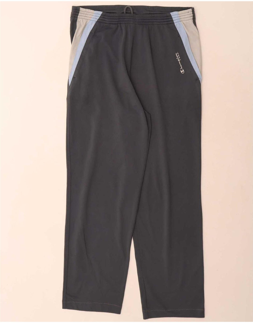 Champion Mens Full Tracksuit Medium Black Colourblock Polyester