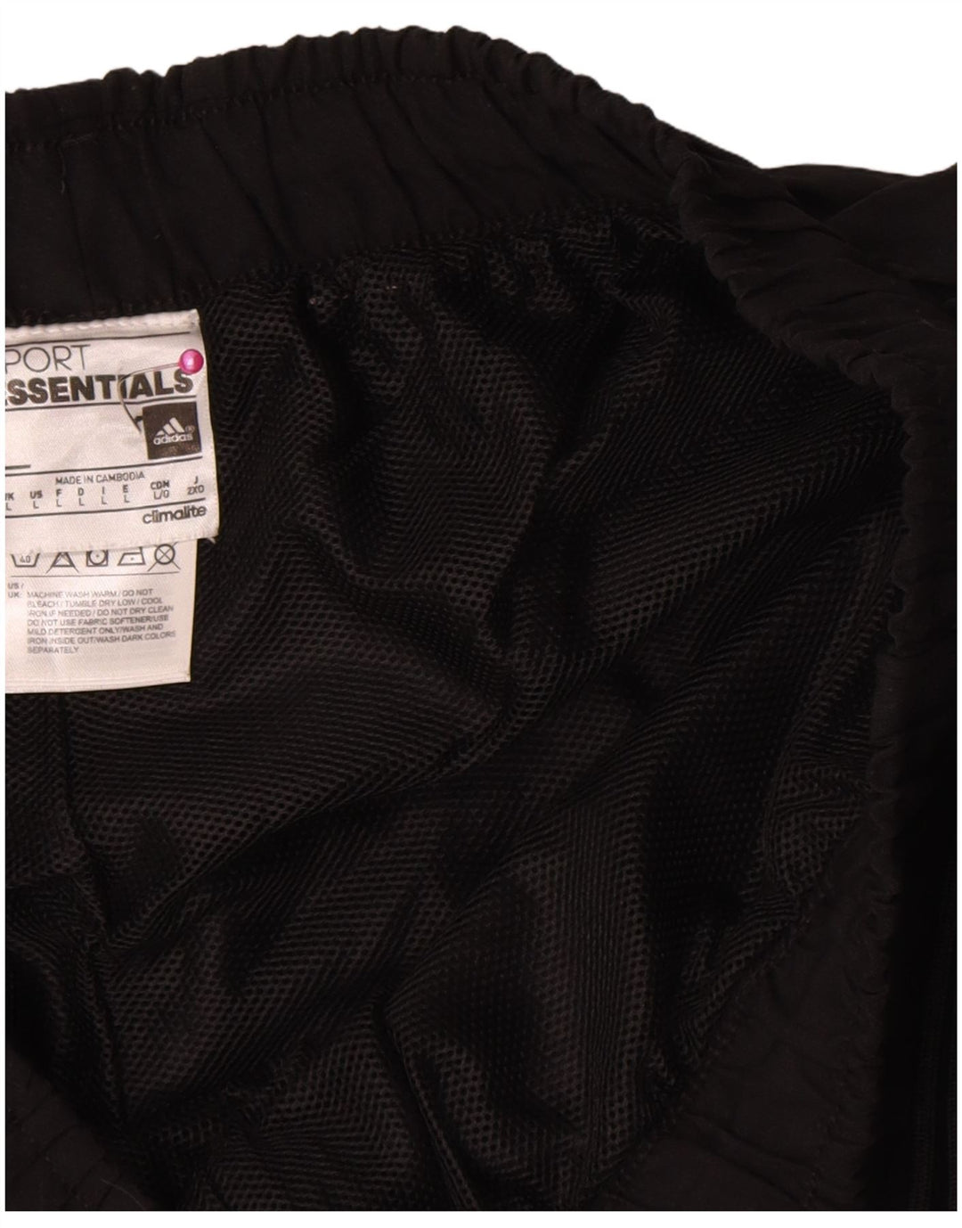 Pantaloni scurți sport pentru bărbați Adidas Climalite, mari, negru, poliester