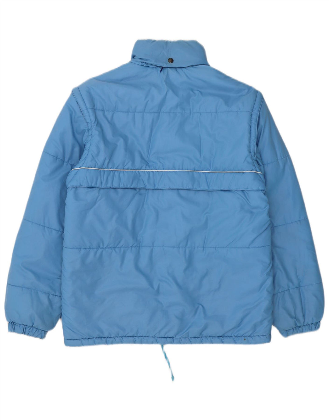 Giacca imbottita vintage da uomo IT 48 Blu medio in poliammide
