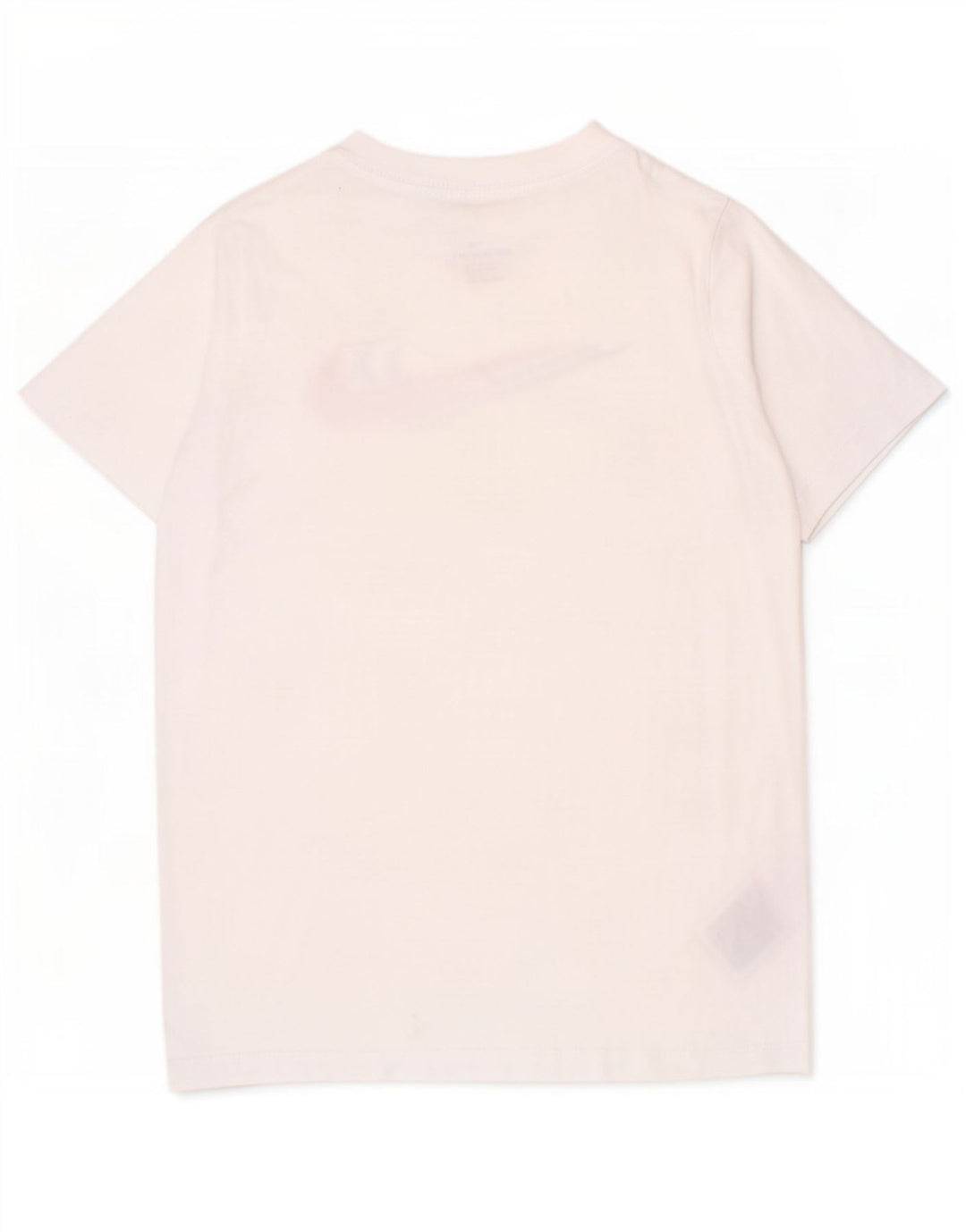 T-shirt grafica da ragazzo Nike Top 10-11 anni cotone bianco medio