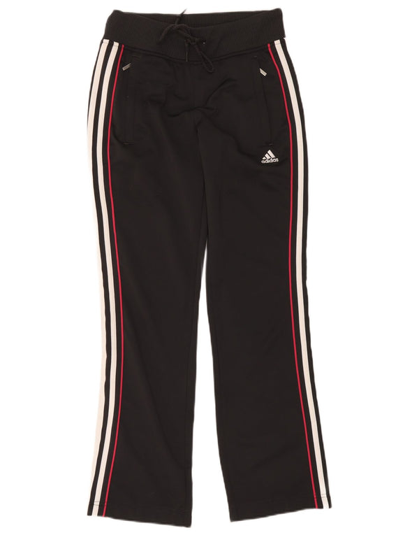 Adidas Pantalon de survêtement pour femme UK 10 Small Noir Polyester
