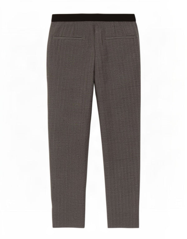 Zara ženske uske chino hlače UK 10 male W26 L26 sive riblja kost