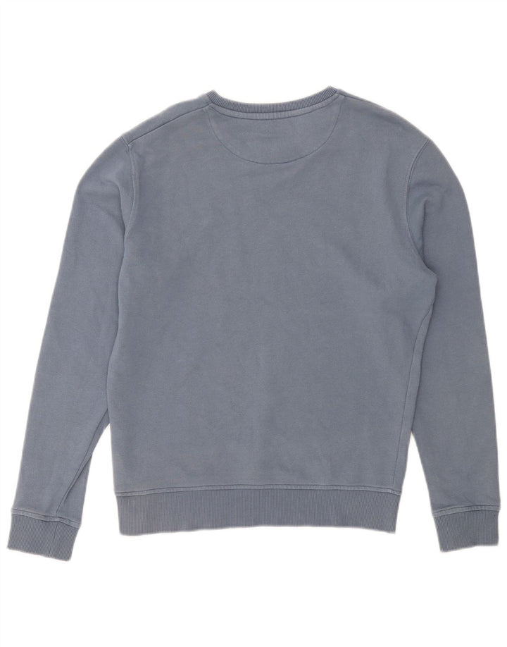 Lyle & Scott Mens Sweatshirt Jumper XS Blue Cotton