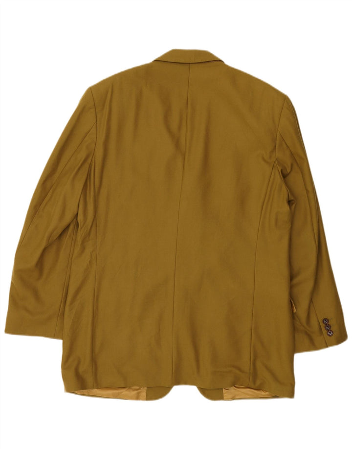 Marks & Spencer Herren-Blazer mit 3 Knöpfen, UK 42, XL, Khaki, Wolle