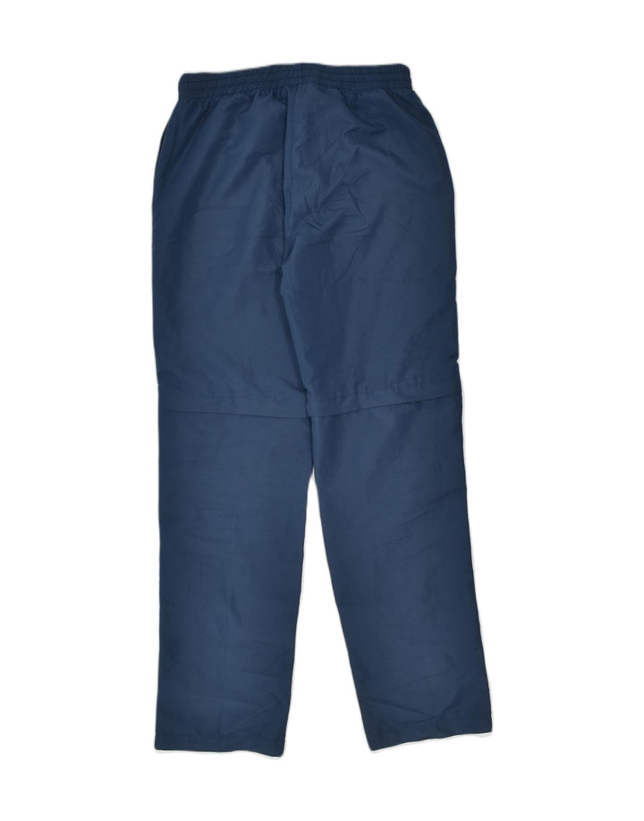 ASICS Womens Tracksuit Trousers Medium Navy Blue Polyester Sports | Vintage | Thrift | Second-Hand | Used Clothing | Messina Hembry 