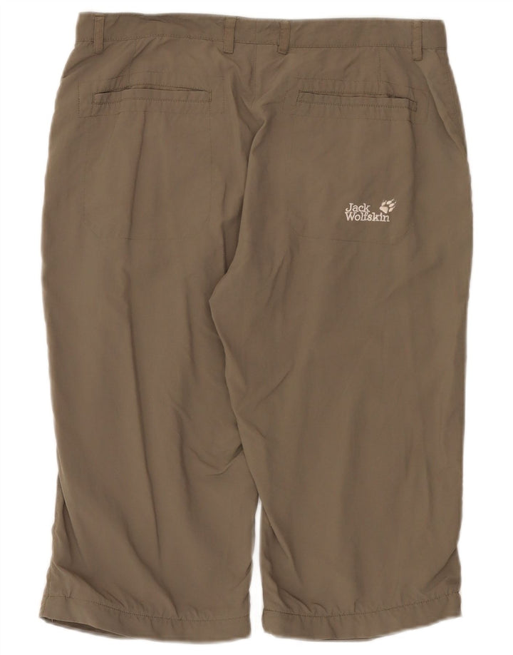 Jack Wolfskin Bermuda-shorts til kvinder UK 8/10 Small W29 Grå polyamid