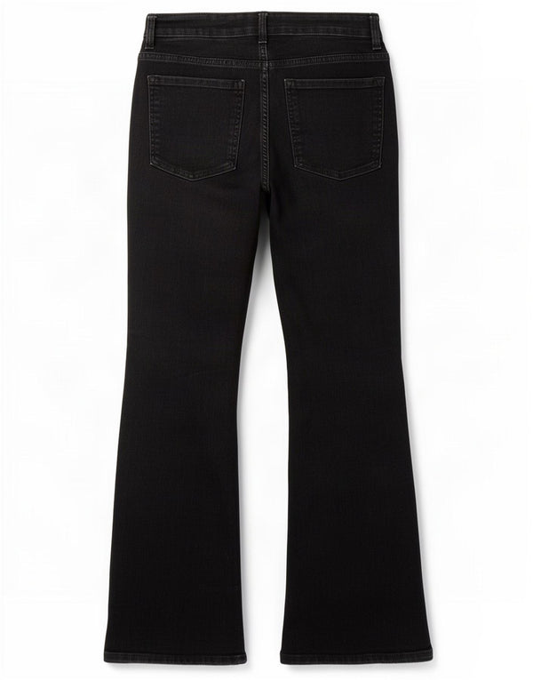 Женские джинсы Marks & Spencer Eva Bootcut UK 10, маленькие W27 L27, черные
