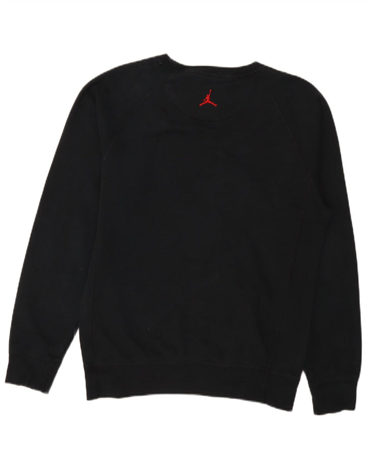Jordan Sweat-shirt graphique pour homme Petit coton noir