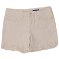 TOMMY HILFIGER Womens Denim Shorts W28 Medium White Cotton Vintage Tommy Hilfiger and Second-Hand Tommy Hilfiger from Messina Hembry 